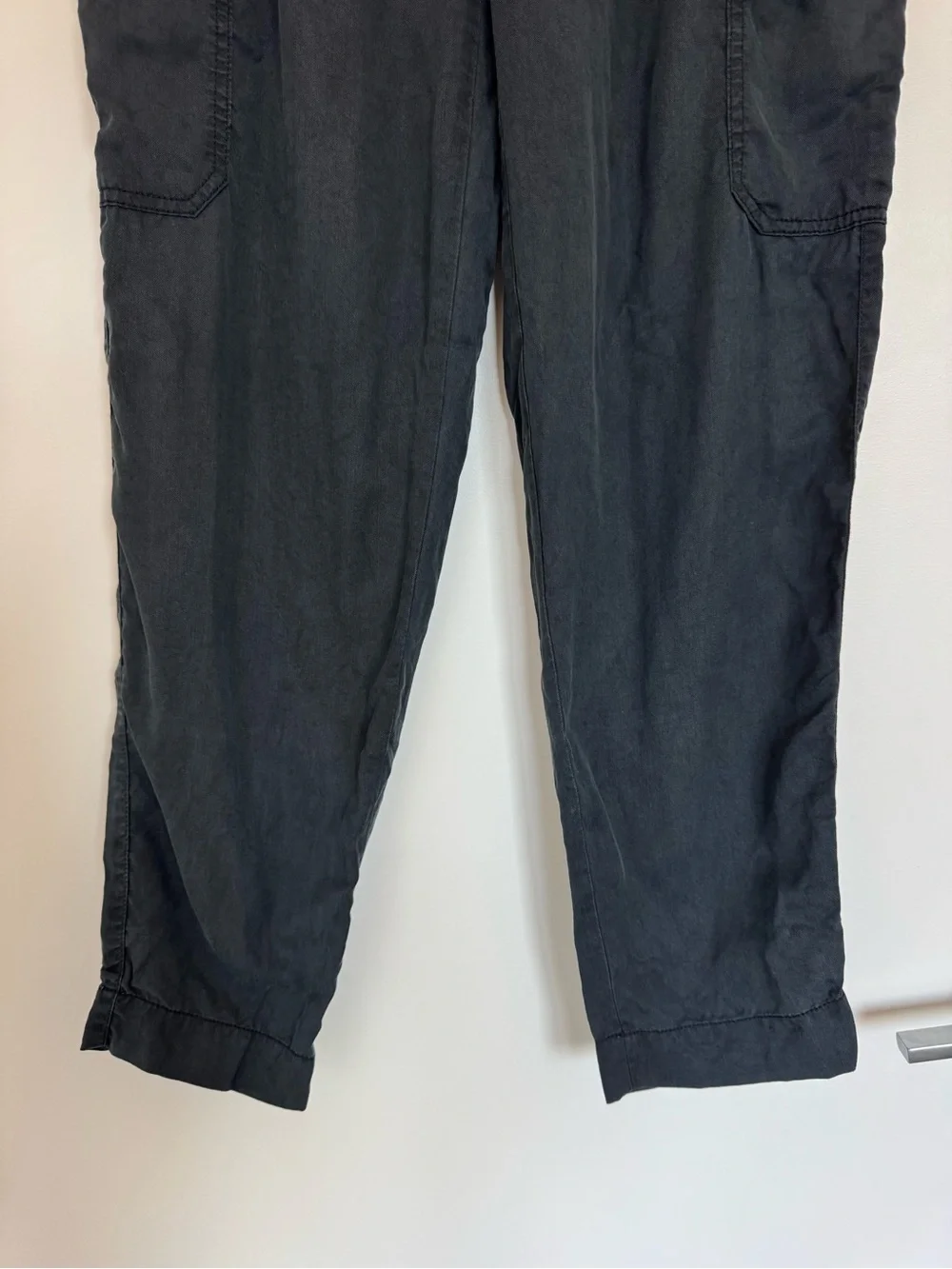Banana Republic Black Grey Cargo Pants Size 0 Gorpcore Streetwear Utility Work
